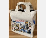 Gibraltar Heritage Mini Tote Bag by Julia Gash